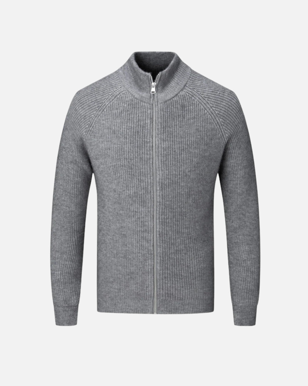 Aragón Sweater met Rits - Grijs