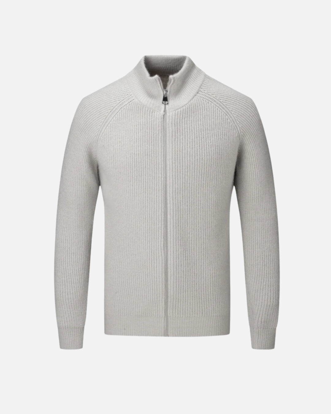 Aragón Sweater met Rits - Off-white