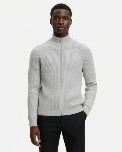 Aragón Sweater met Rits - Off-white
