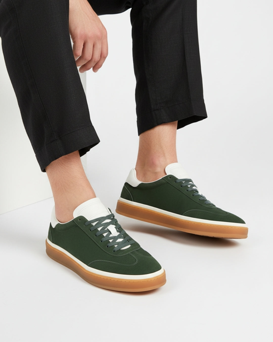 Cataluña Hybrid Sneaker - Mosgroen