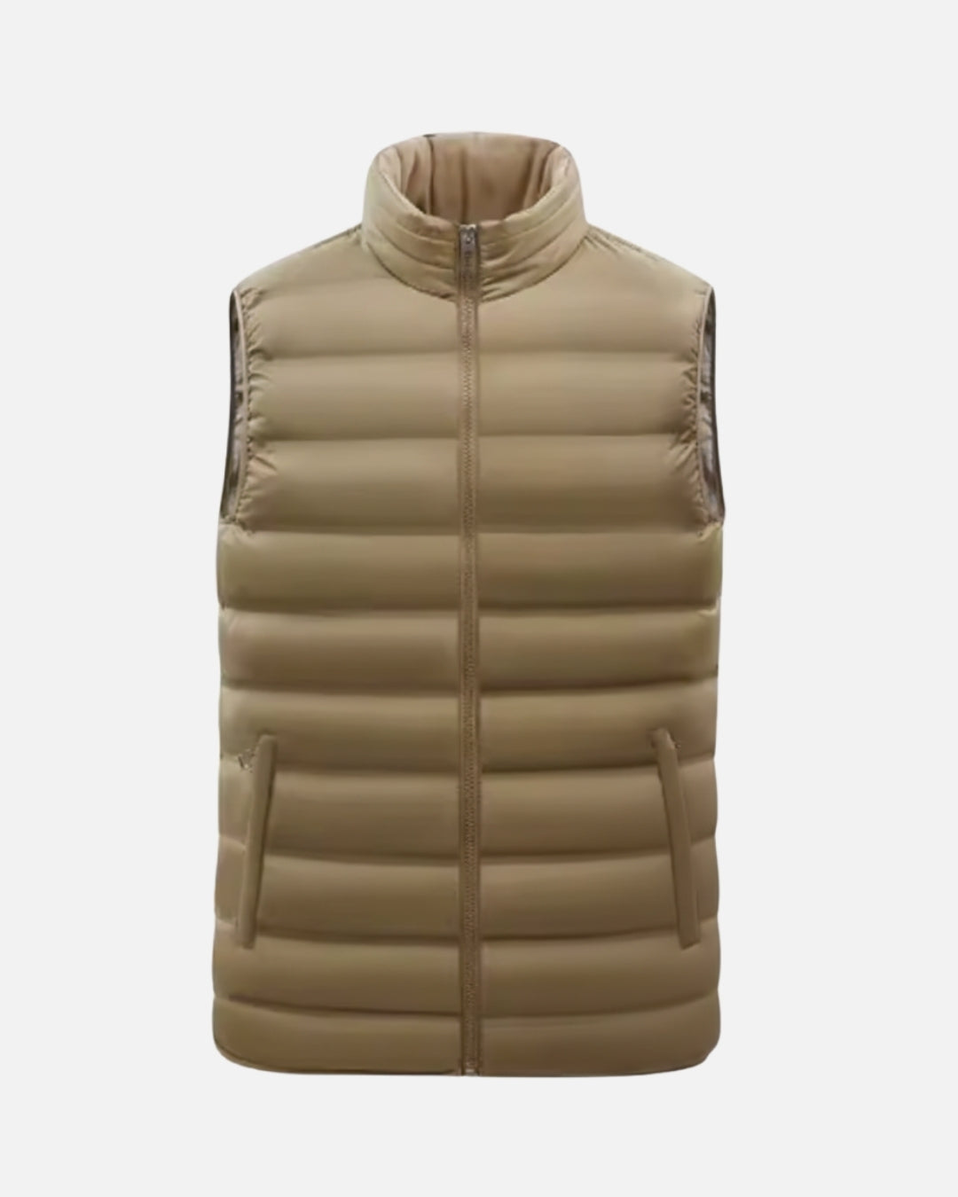 Gerona Gewatteerde Bodywarmer - Camel