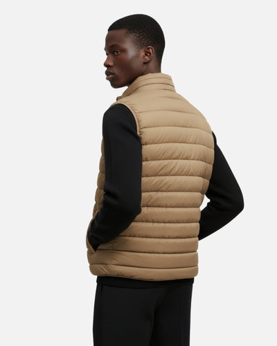 Gerona Gewatteerde Bodywarmer - Camel