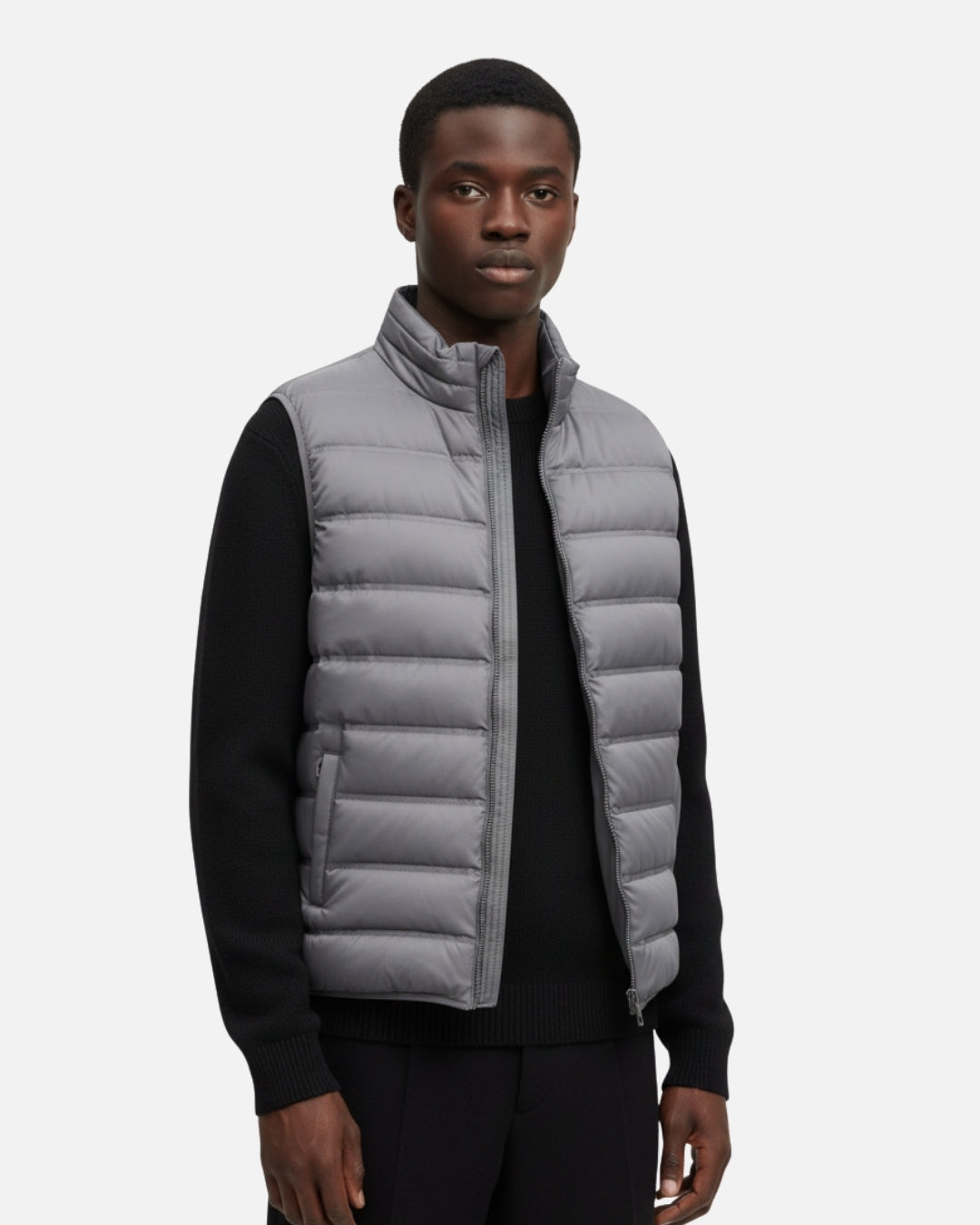 Gerona Gewatteerde Bodywarmer - Grijs