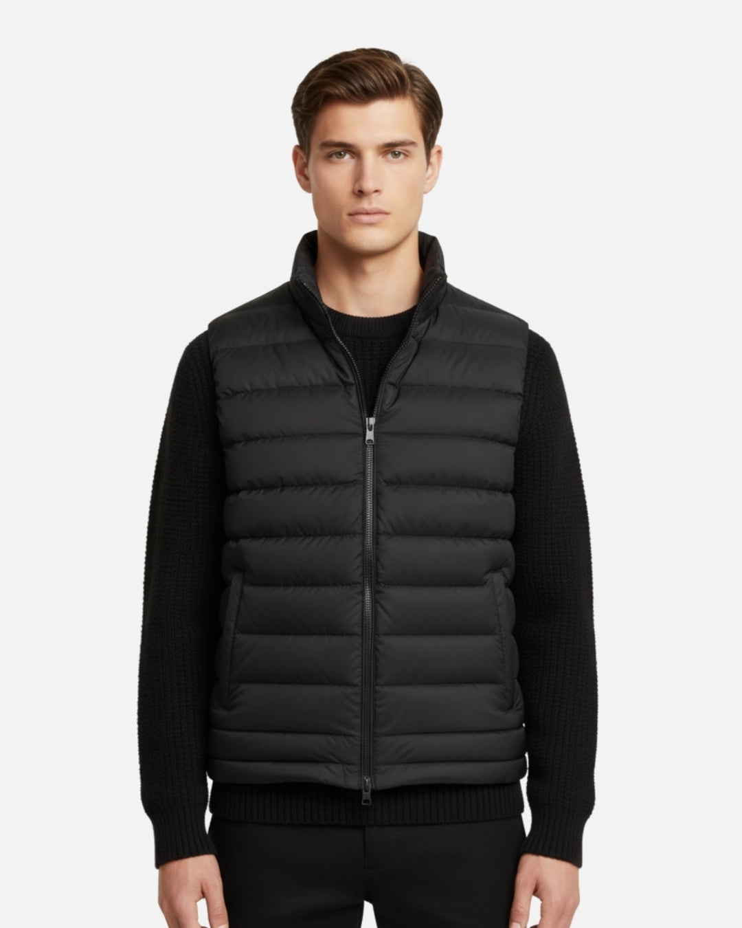 Gerona Gewatteerde Bodywarmer - Zwart