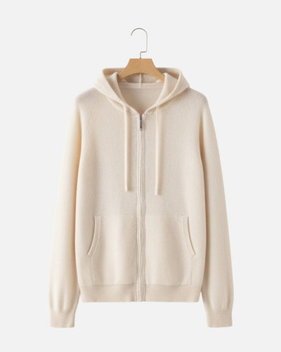 TQC - Luxe Merinowollen Hoodie met Rits
