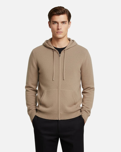 TQC - Luxe Merinowollen Hoodie met Rits