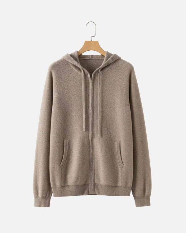 TQC - Luxe Merinowollen Hoodie met Rits
