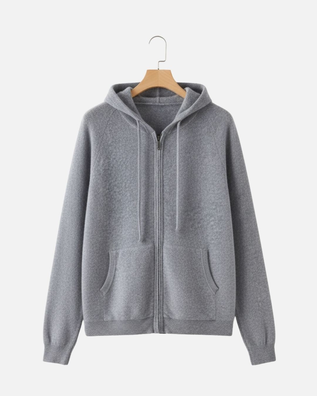 TQC - Luxe Merinowollen Hoodie met Rits