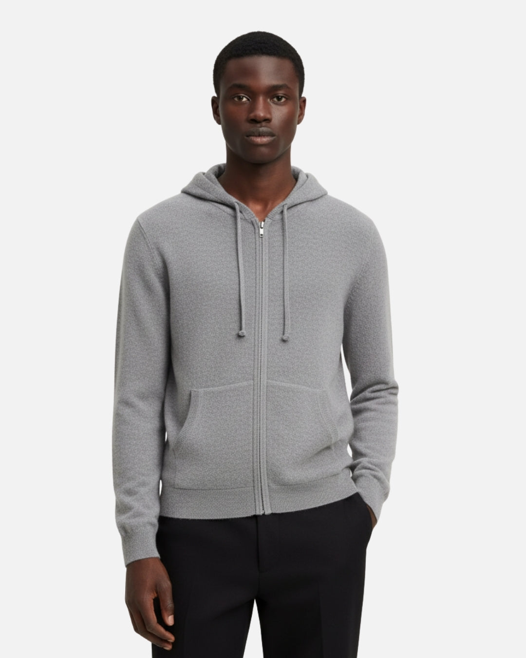 TQC - Luxe Merinowollen Hoodie met Rits