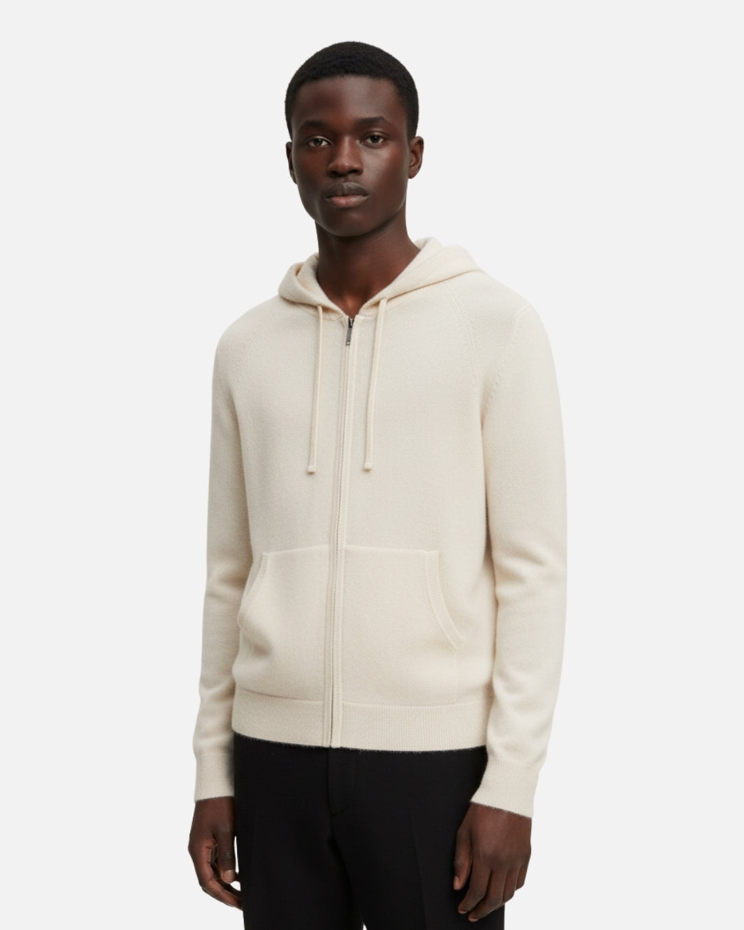 TQC - Luxe Merinowollen Hoodie met Rits