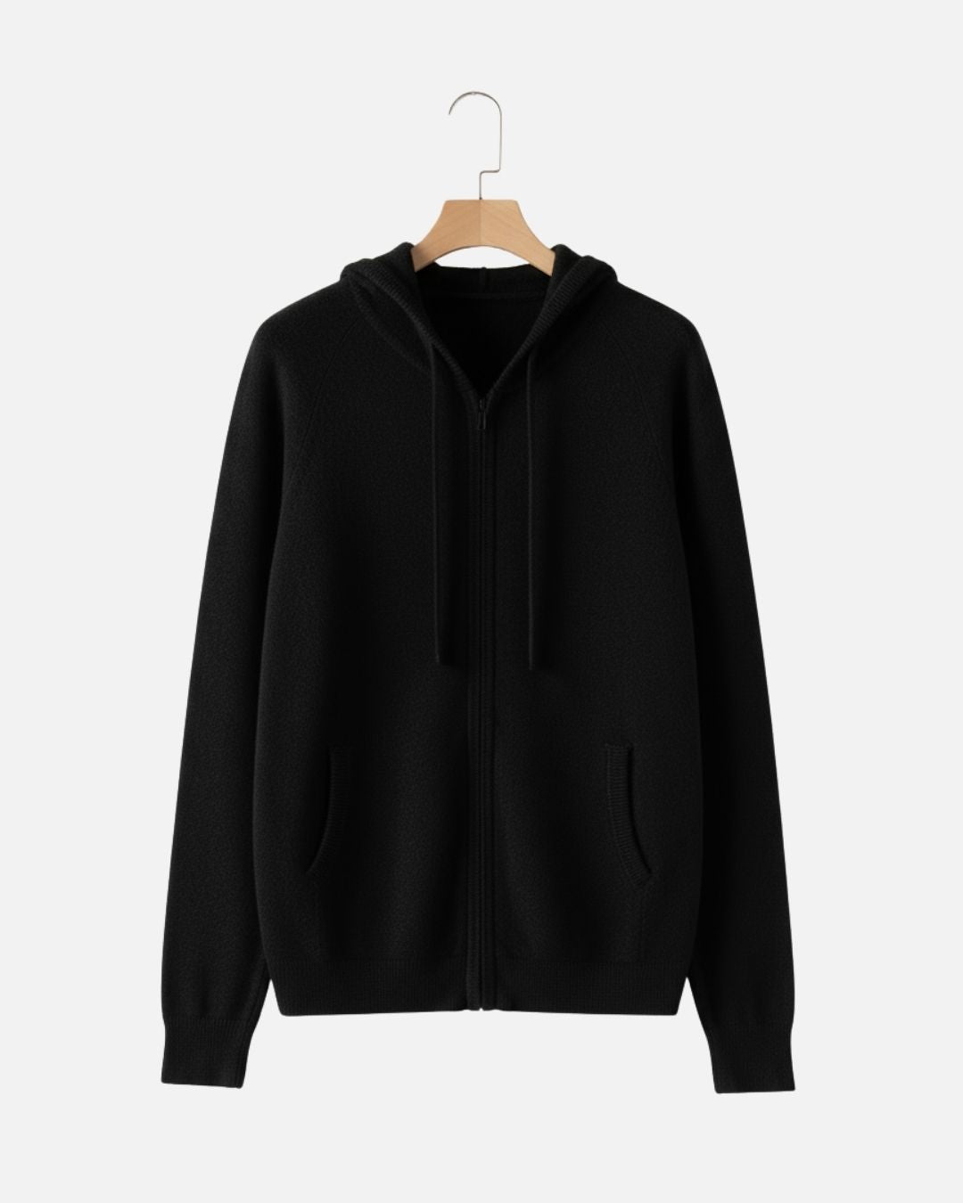 TQC - Luxe Merinowollen Hoodie met Rits