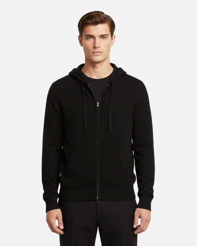 TQC - Luxe Merinowollen Hoodie met Rits