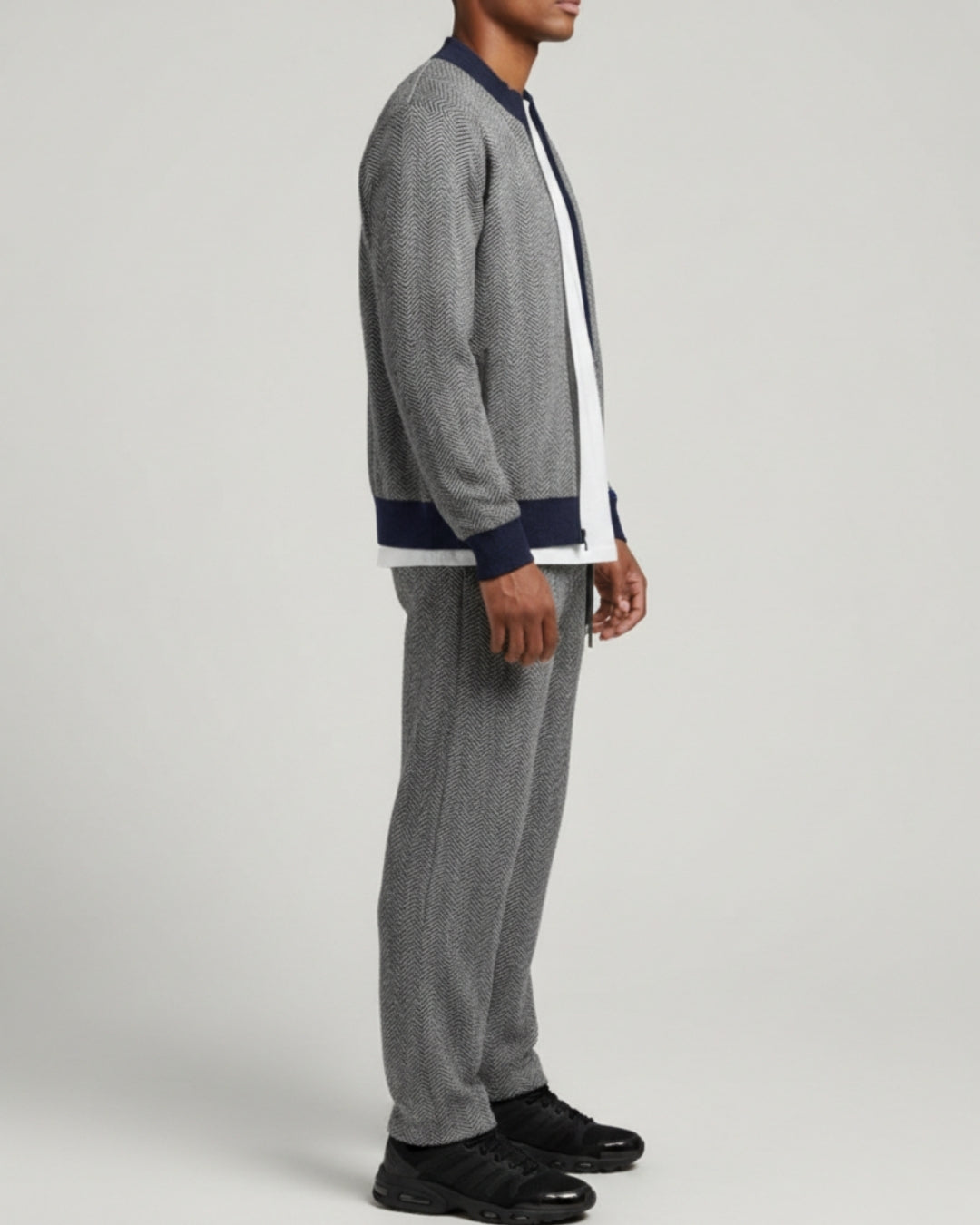 TQC - High-End Merinowollen Set met Vest en Pantalon