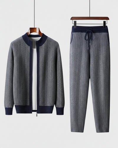 TQC - High-End Merinowollen Set met Vest en Pantalon