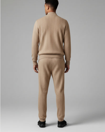 TQC - High-End Merinowollen Set met Vest en Pantalon