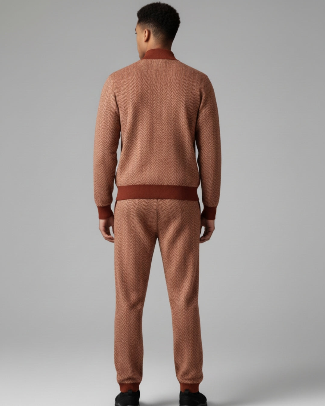 TQC - High-End Merinowollen Set met Vest en Pantalon