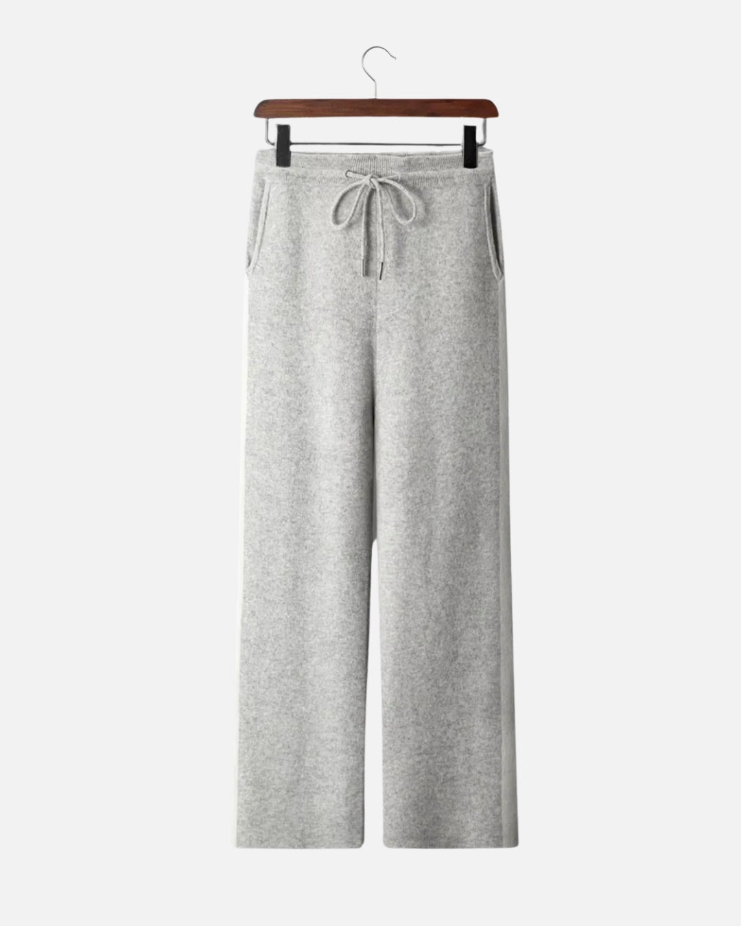 Merinowollen Comfort Broek Two Tone - Grijs