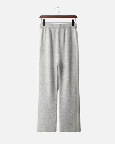 Merinowollen Comfort Broek Two Tone - Grijs