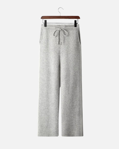 Merinowollen Comfort Broek Two Tone - Grijs