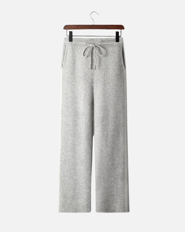 Merinowollen Comfort Broek Two Tone - Grijs