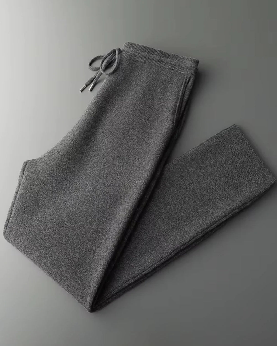 Merinowollen Full-Zip Hoodie Comfort Set - Grafiet