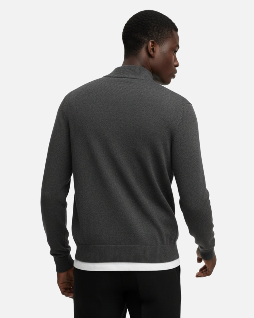 TQC - Merinowollen Full-Zip Sweater
