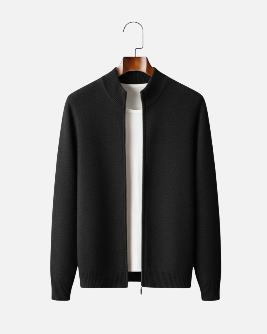 TQC - Merinowollen Full-Zip Sweater