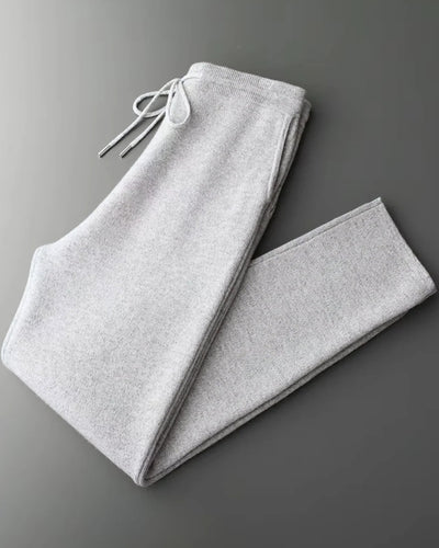 Merinowollen Hoodie Comfort Set - Grijs