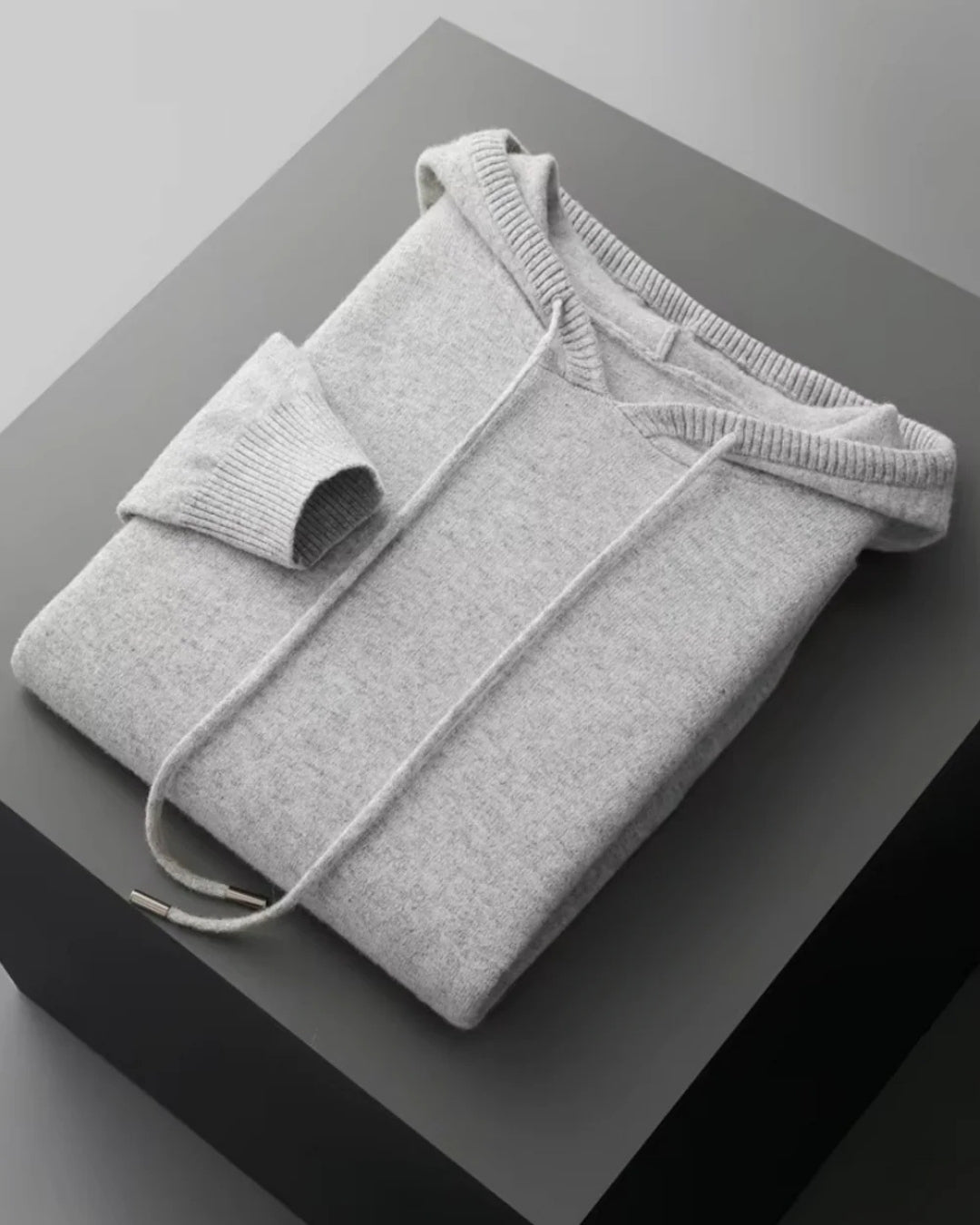 Merinowollen Hoodie Comfort Set - Grijs