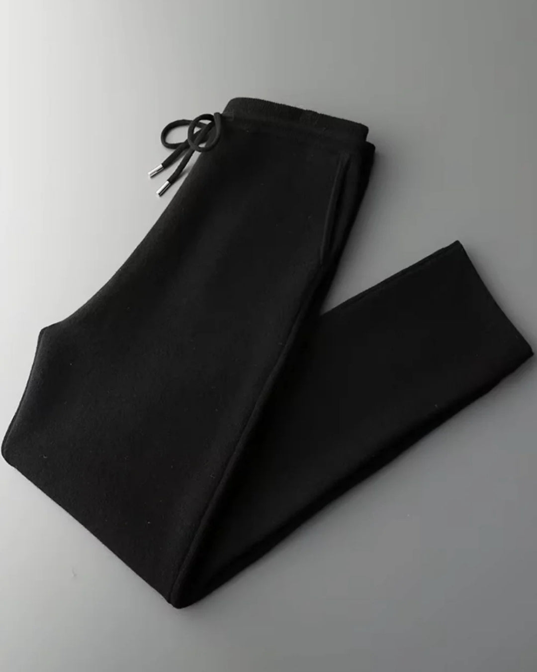 Merinowollen Hoodie Comfort Set - Zwart