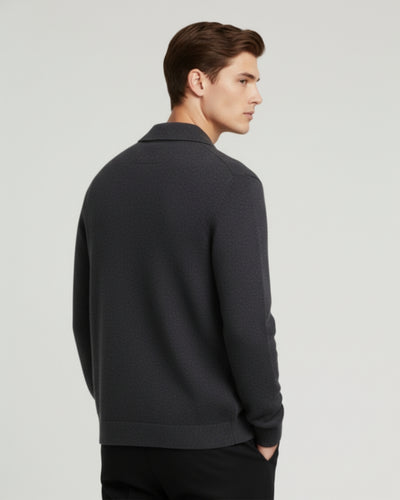 TQC - Merinowollen Polo Vest met Rits