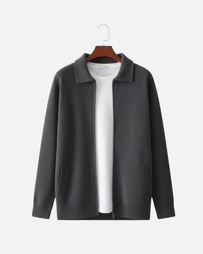 TQC - Merinowollen Polo Vest met Rits