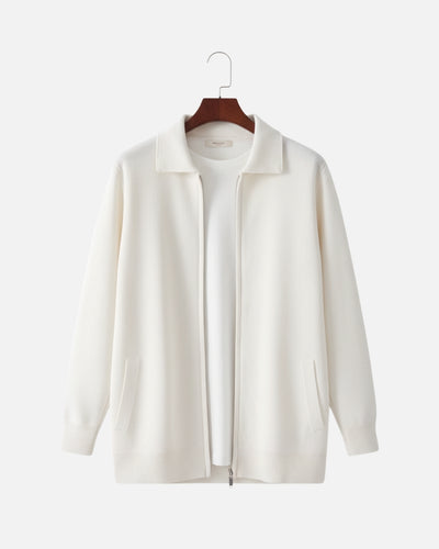 TQC - Merinowollen Polo Vest met Rits