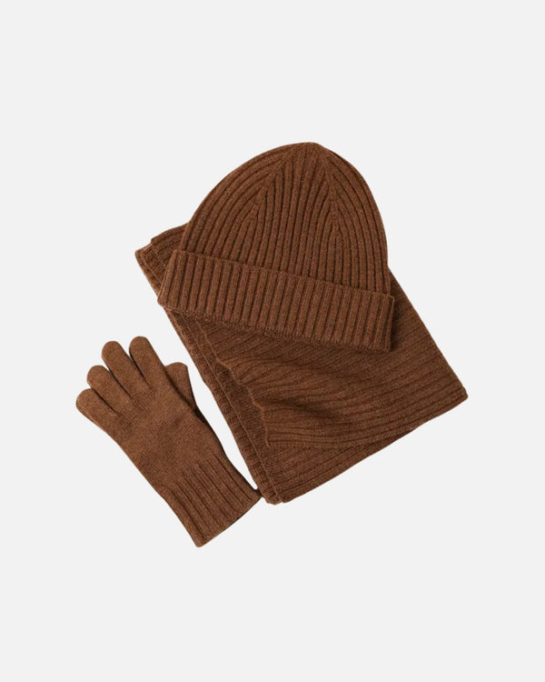 Merinowollen Winter Essentials Pack - Espresso