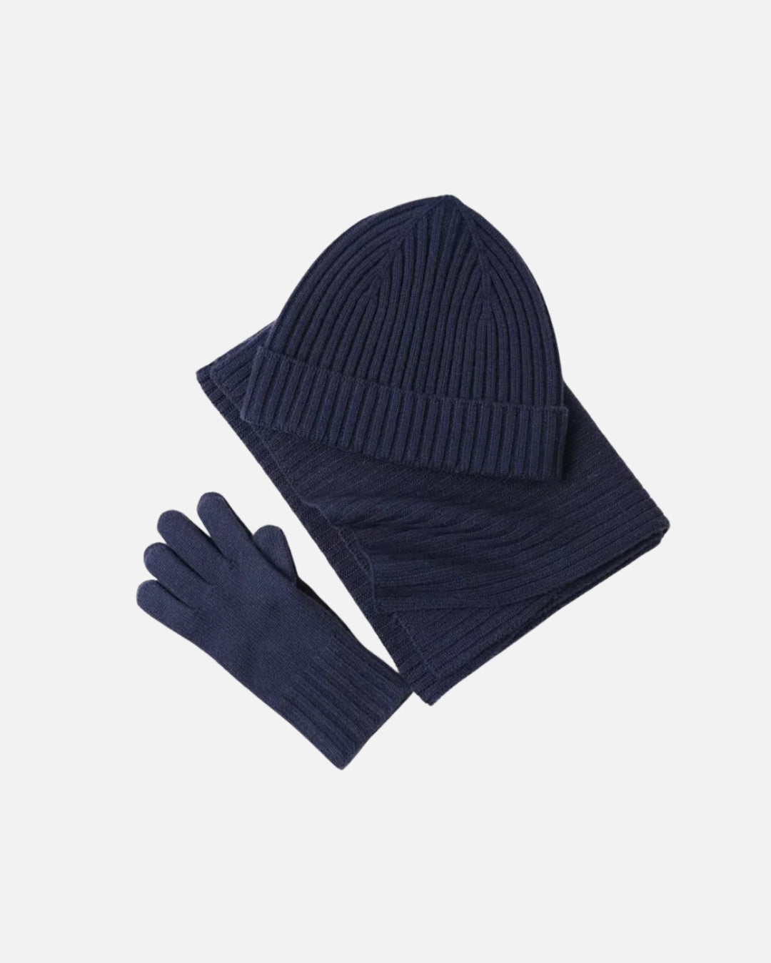 Merinowollen Winter Essentials Pack - Navy