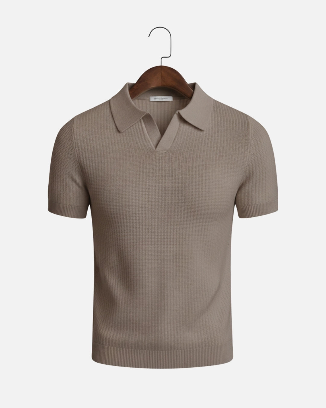 Playa Knit Polo - Taupe