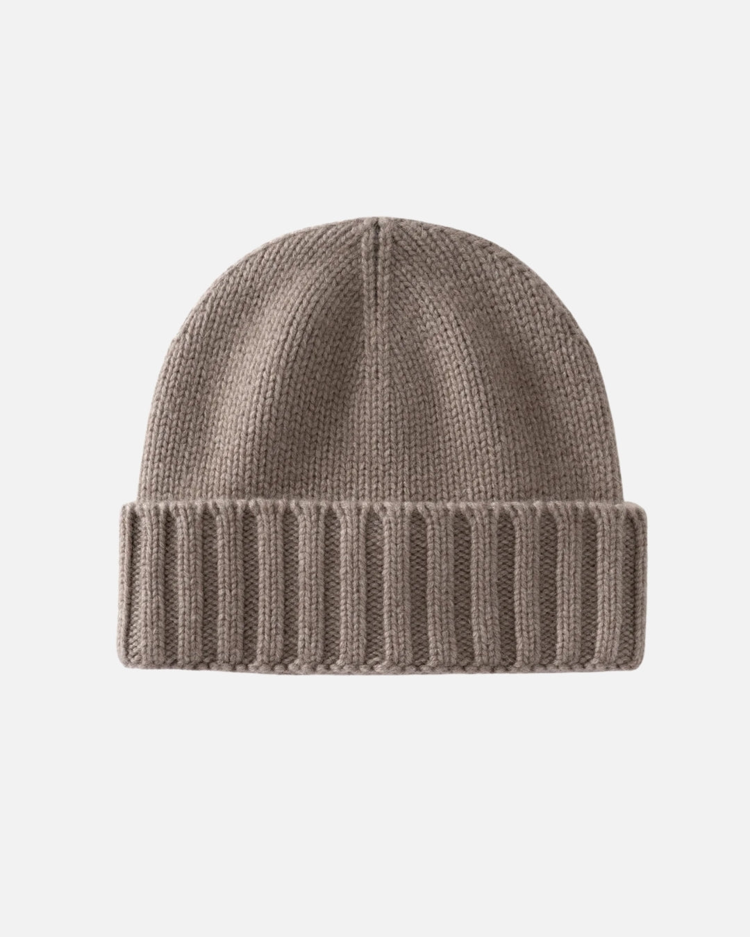 Kasjmierblend Muts - Taupe