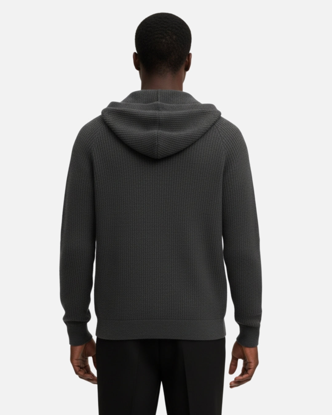 TQC – Premium Merinowollen Hoodie met Rits
