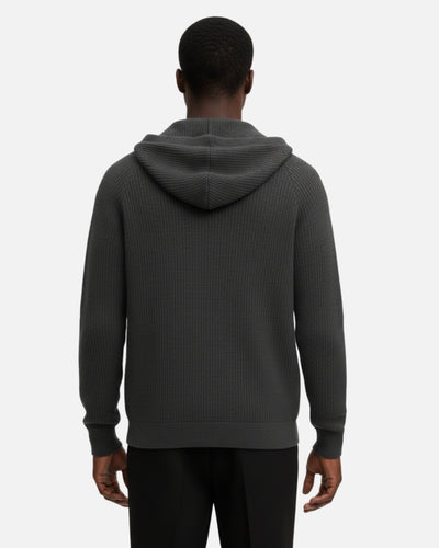 TQC – Premium Merinowollen Hoodie met Rits
