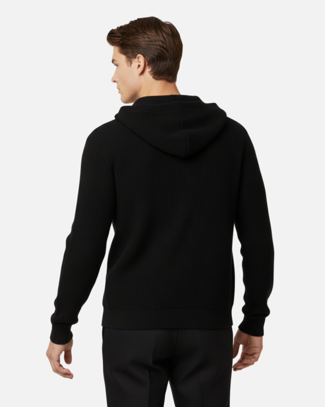 TQC – Premium Merinowollen Hoodie met Rits