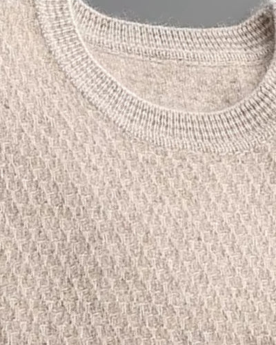 Pure Kasjmier Knit Crewneck - Dune