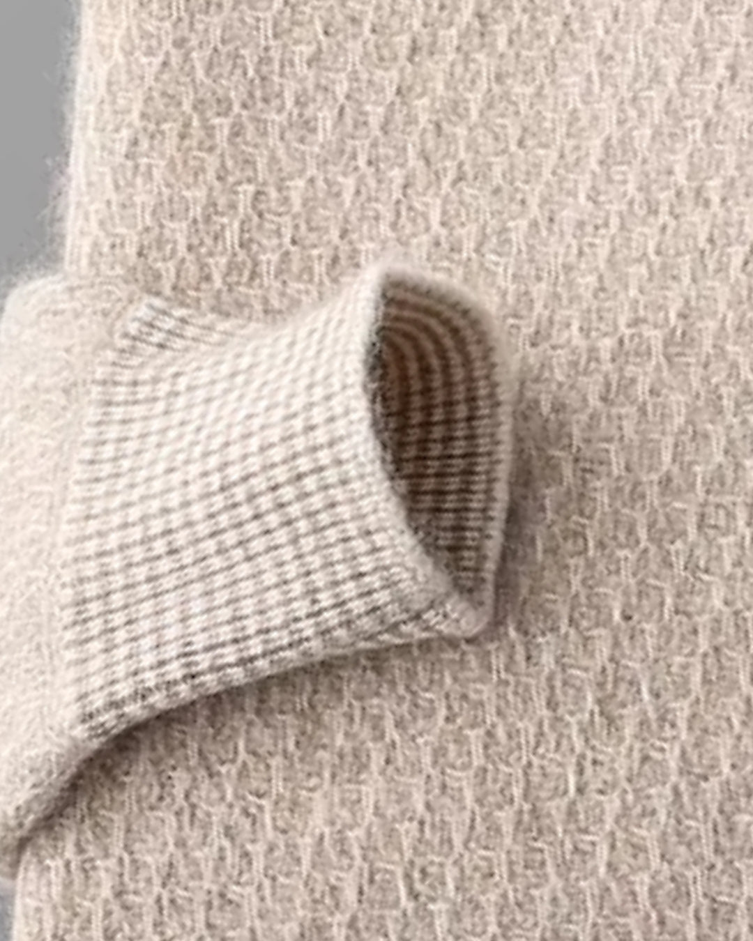 Pure Kasjmier Knit Crewneck - Dune