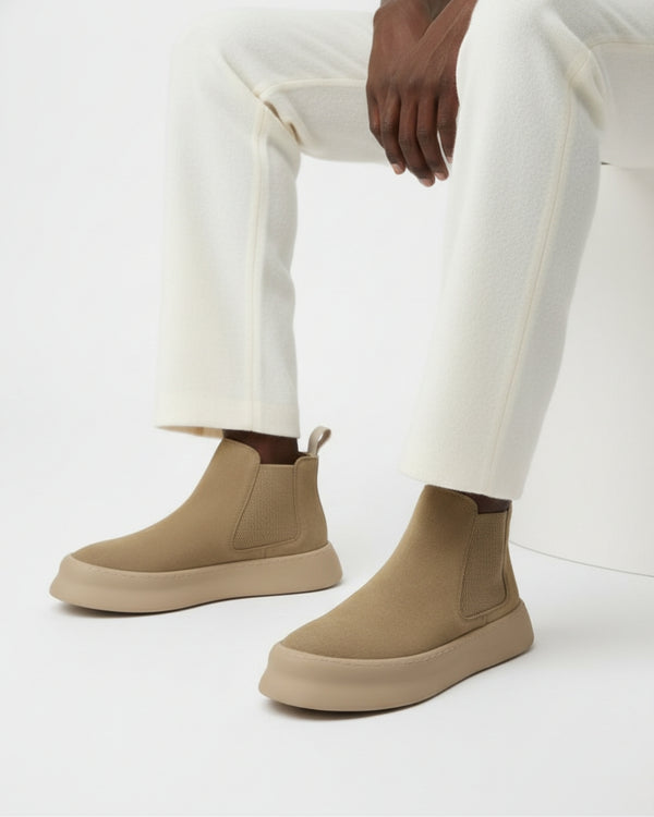 Suede Slip-On Chelsea - Dune