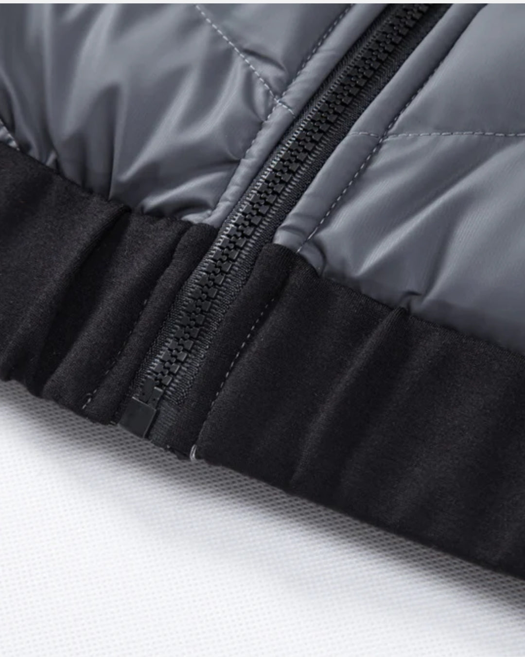 Zamora Gewatteerde Hybrid Jas - Grijs