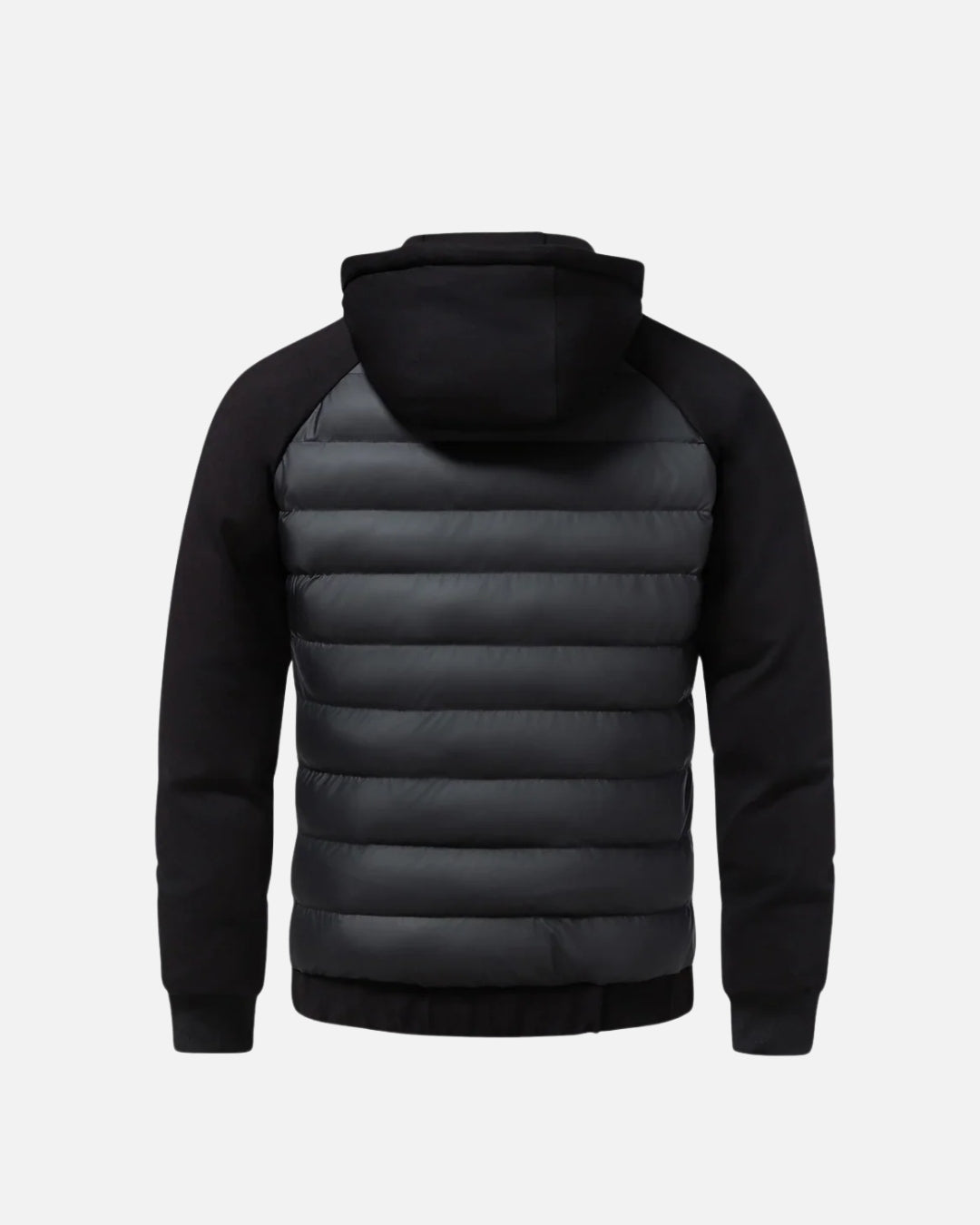 Zamora Gewatteerde Hybrid Jas - Zwart