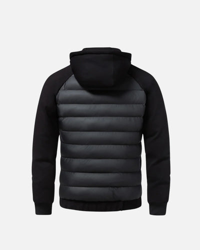 Zamora Gewatteerde Hybrid Jas - Zwart