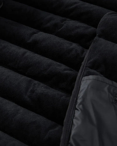 Zamora Gewatteerde Hybrid Jas - Zwart