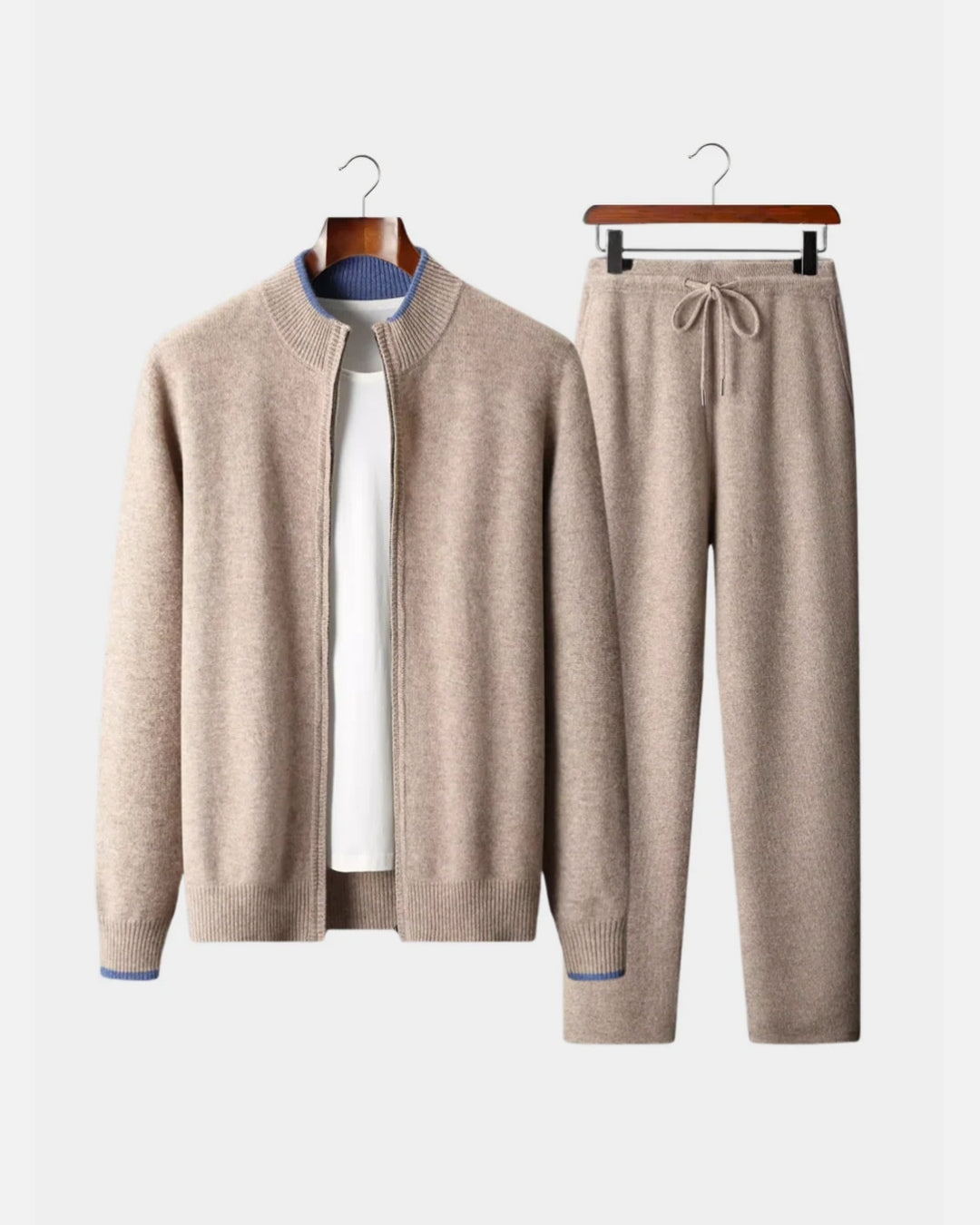 Merinowollen Comfort Set Two Tone - Beige