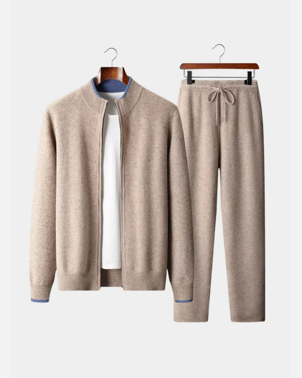 Merinowollen Comfort Set Two Tone - Beige