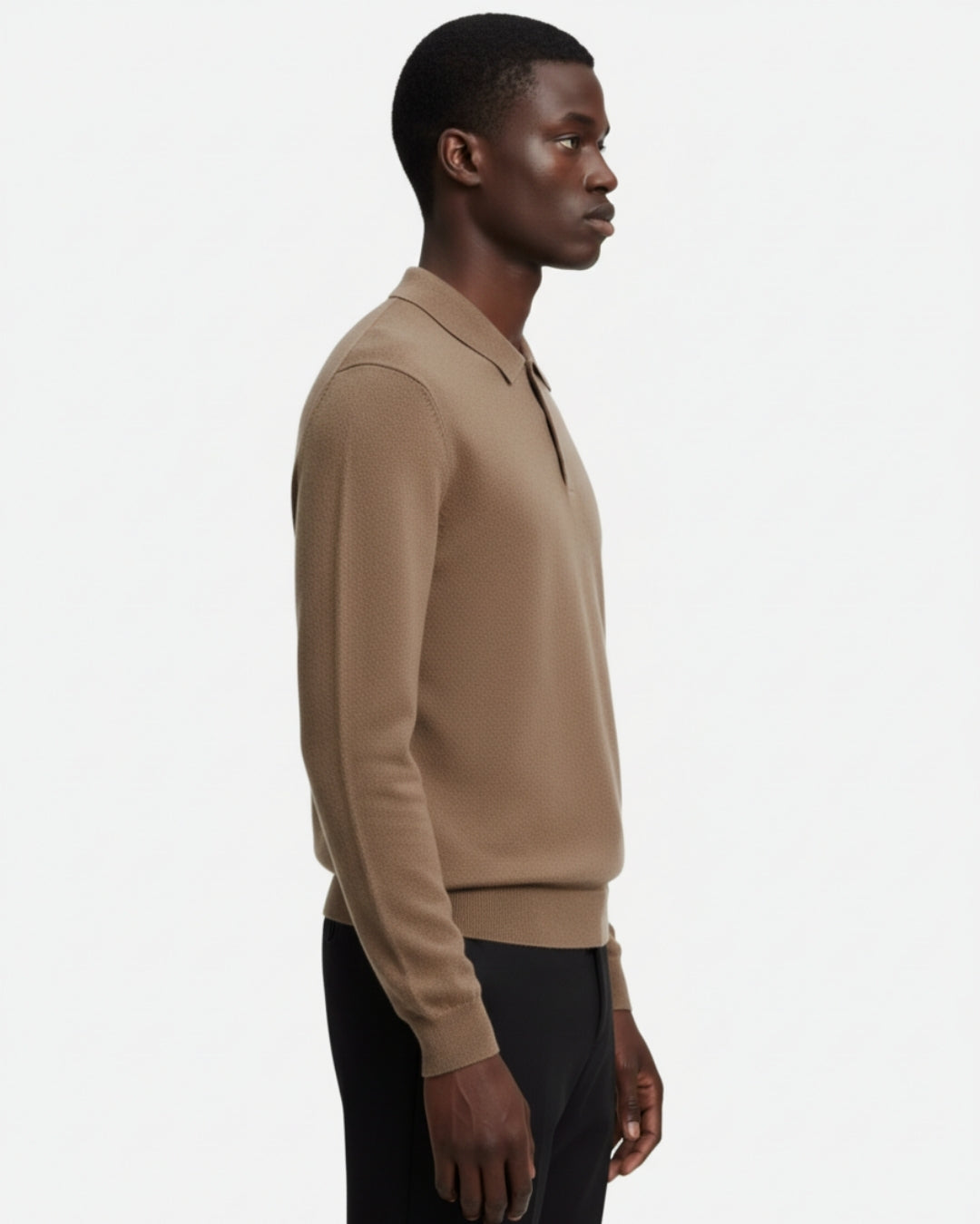 Pure Kasjmier Polo - Mocha